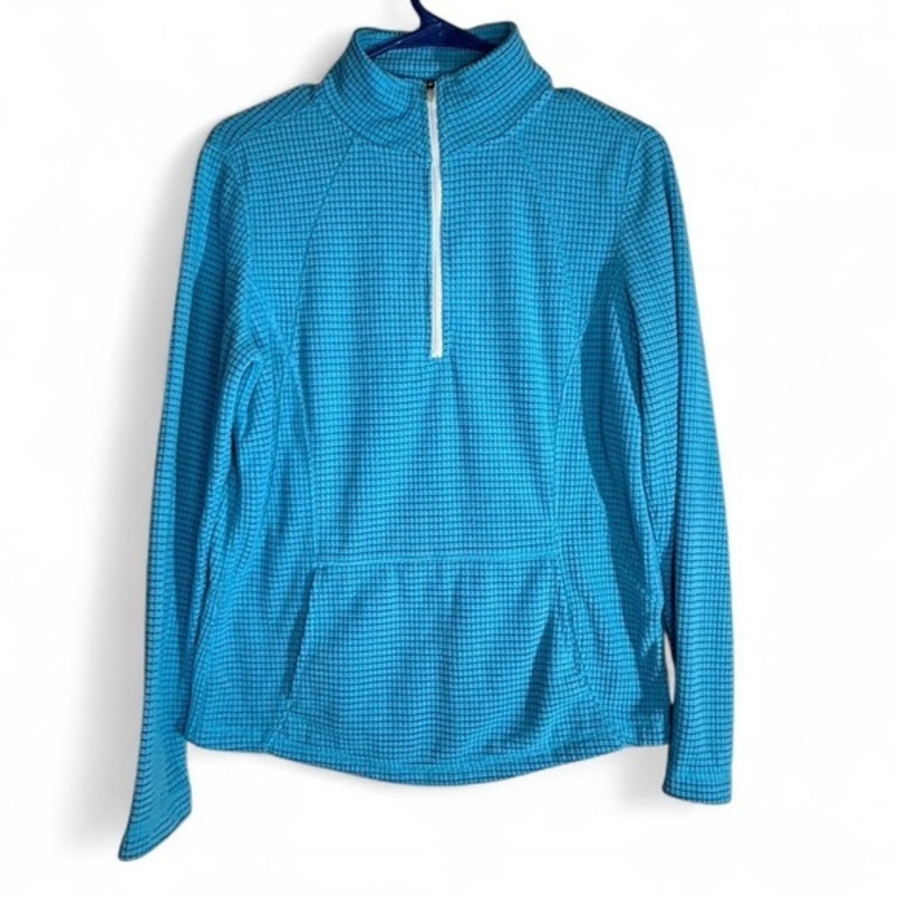 Tek Gear Turquoise Quarter-Zip Pullover